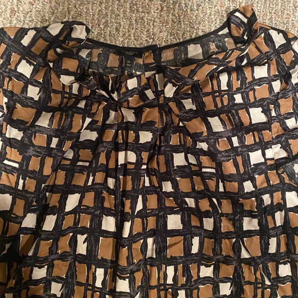Talbots pattern blouse - Picture 2 of 4